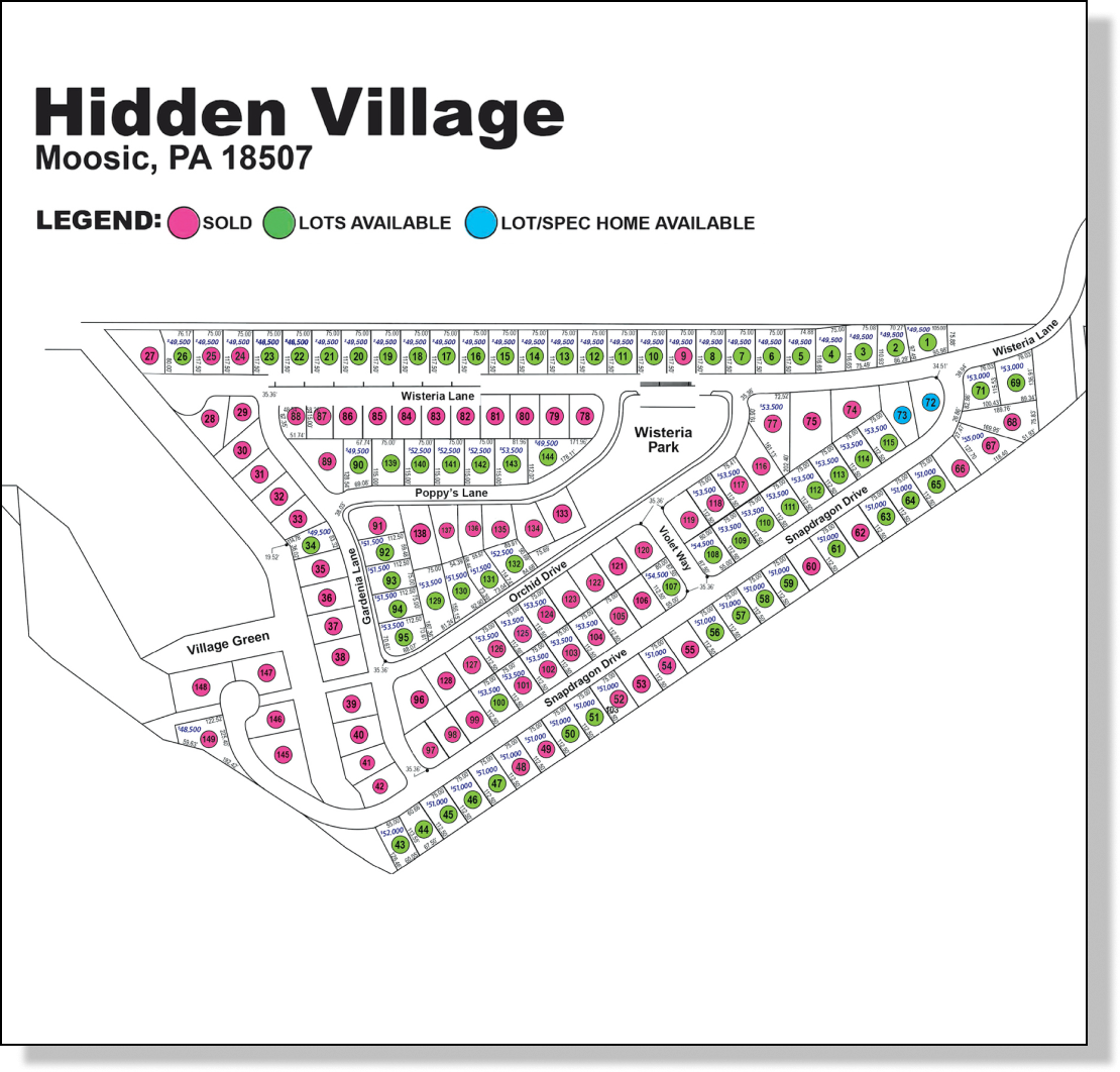 Hidden Village Map